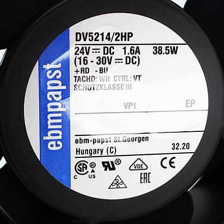 DV5214/2HP Вентилятор Ebmpapst