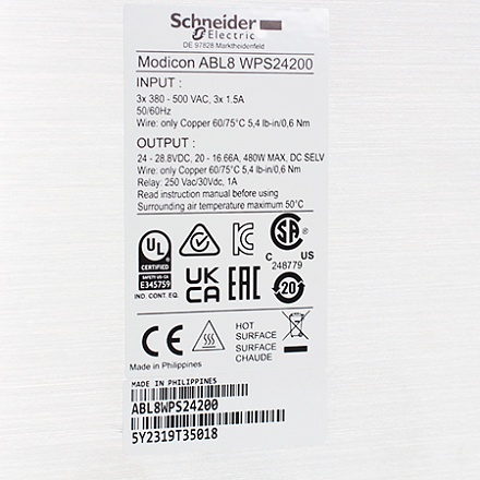 ABL8WPS24200 Блок питания универсальный Schneider Electric