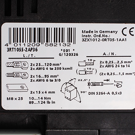 3RT1055-2AP36 Контактор Siemens