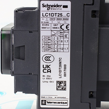 LC1DT25M7 Контактор Schneider Electric