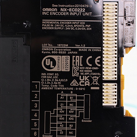 NX-EC0222 Модуль счетный для системы ввода/вывода NX Omron