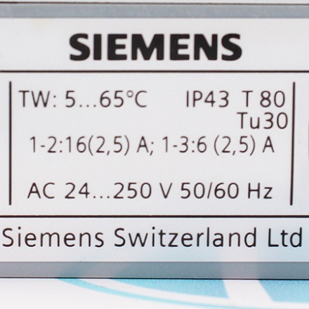 S55700-P121 Термостат Siemens