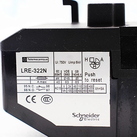 LRE322 N Реле перегрузки Schneider Electric