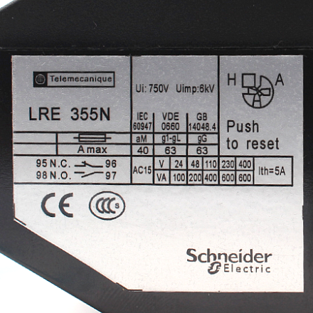 LRE355N Реле тепловое Schneider Electric