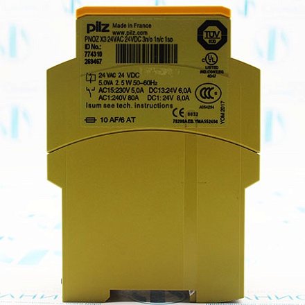 PNOZ X3 24VAC 24VDC 3N/O 1N/C 1SO 774310 Реле безопасности Pilz