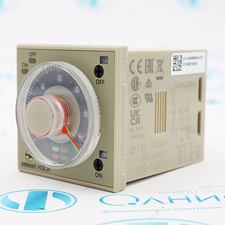 H3CR-F8 AC100-240/DC100-125 Таймер аналоговый сдвоенный Omron