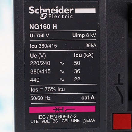 28641 NG160H Выключатель автоматический Schneider Electric