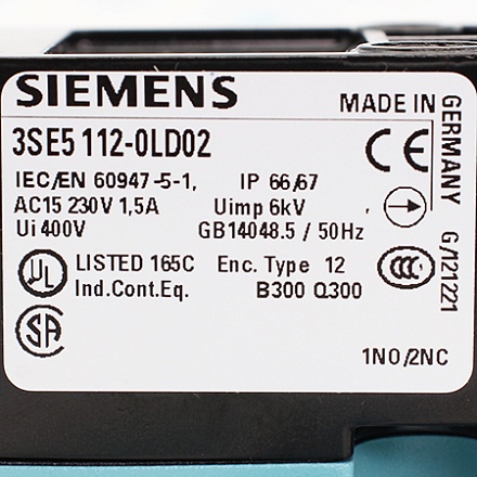 3SE5112-0LD02 Выключатель позиционный Siemens