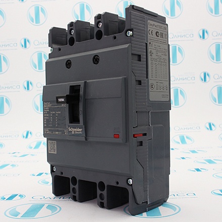 EZC250F3125 Выключатель автоматический трехполюсный Schneider Electric