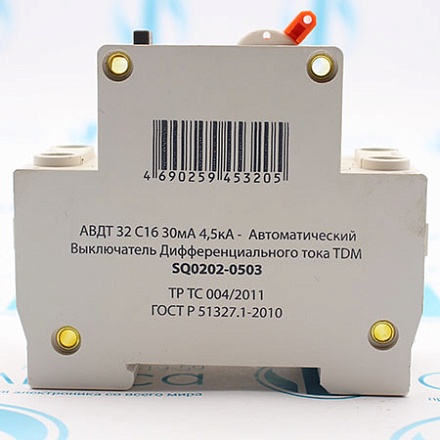 SQ0202-0503 Выключатель автоматический TDM Electric