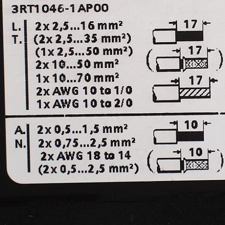 3RT1046-1AP00 Контактор Siemens (с хранения)