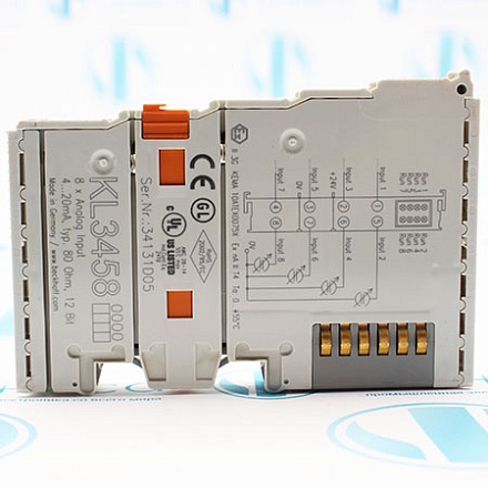 KL3458 Модуль аналогового входа Beckhoff