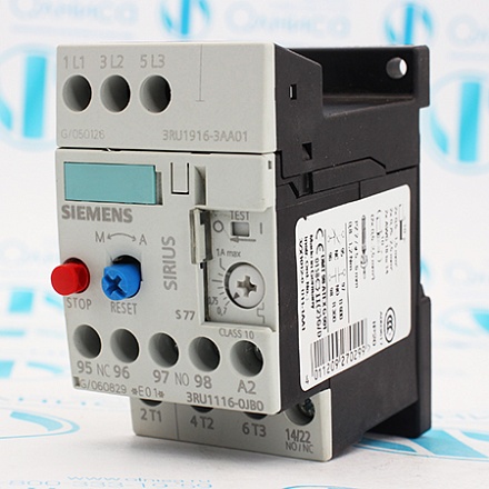 3RU1116-0JB0 Реле тепловое Siemens