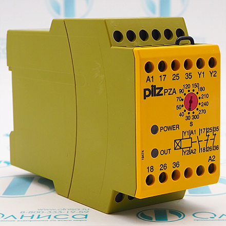 PZA 300/24VDC 1N/O 2N/C 774029 Реле безопасности PILZ
