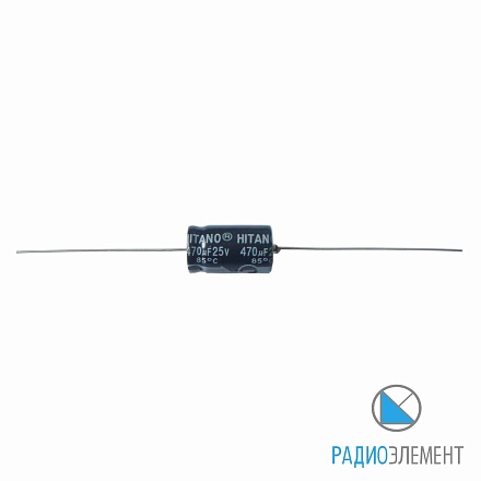 ECA-25В-470мкФ-85'C