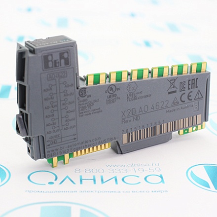 X20AO4622 Модуль аналоговых выходов B&R (б/у)