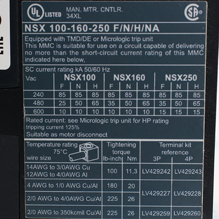 LV429631 Выключатель автоматический Schneider Electric