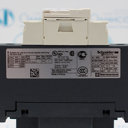 LC1D258D7 Контактор Schneider Electric