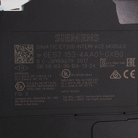 6ES7153-4AA01-0XB0 Модуль интерфейсный Siemens