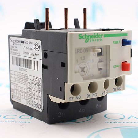 LRD06 C Реле перегрузки Schneider Electric