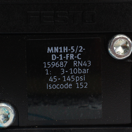 MN1H-5/2-D-1-FR-C Распределитель с электромагнитным управлением Festo