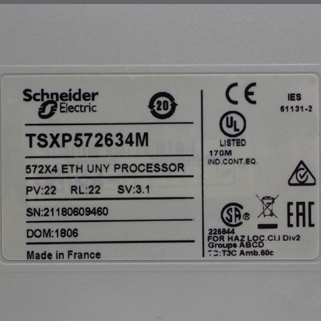 TSXP572634M Процессор Schneider Electric (б/у)