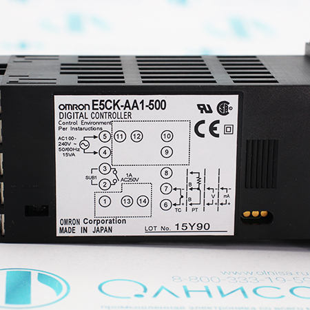 E5CK-AA1-500 Регулятор температуры Omron