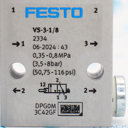 VS-3-1/8 Распределитель нажимной Festo