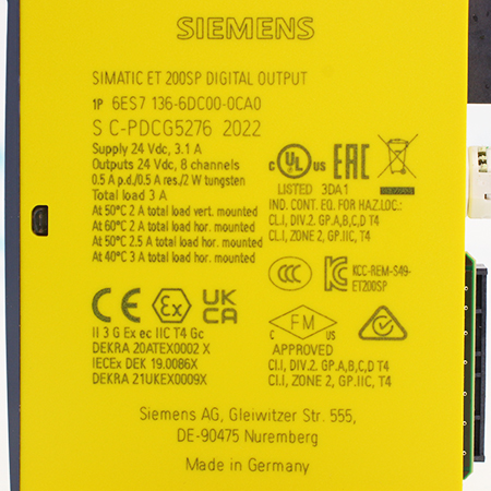 6ES7136-6DC00-0CA0 Модуль электронный Siemens