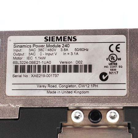 6SL3224-0BE21-1UA0 Модуль силовой Siemens