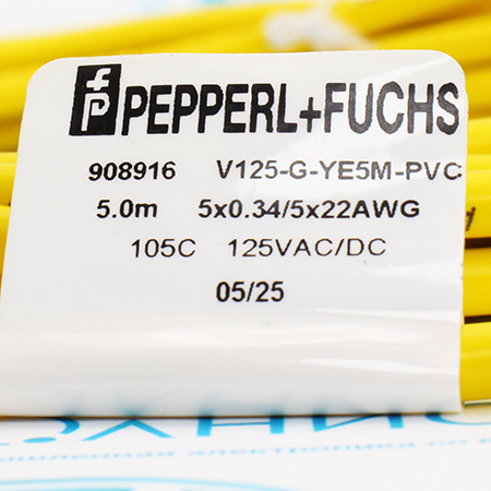 V125-G-YE5M-PVC Кабель соединительный Pepperl Fuchs