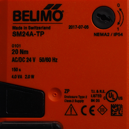 SM24A-TP Электропривод Belimo (с хранения)