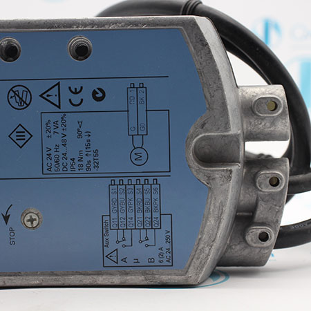 GCA126.1E Привод воздушной заслонки  Siemens