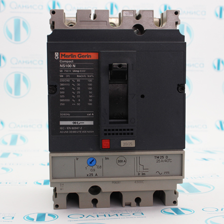 NS100N 29634 Выключатель автоматический Schneider Electric/Merlin Gerin