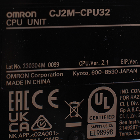 CJ2M-CPU32 Модуль ЦПУ Omron