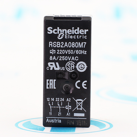 RSB2A080M7 Интерфейсное штепсельное реле Schneider Electric