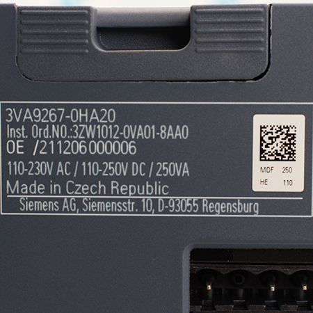 3VA9267-0HA20 Привод моторный Siemens