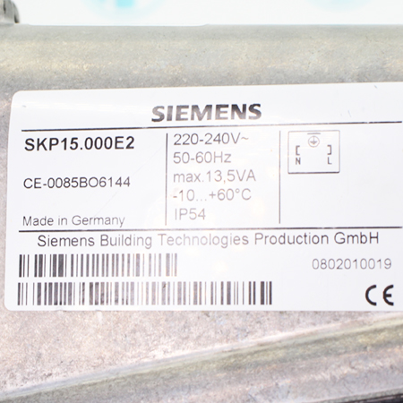 SKP15.000E2 Привод для газового клапана Siemens (б/у)