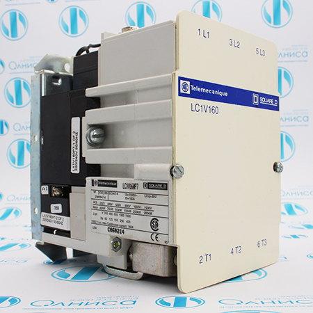 LC1V160P7 Контактор вакуумный Schneider Electric/Telemecanique (с хранения)