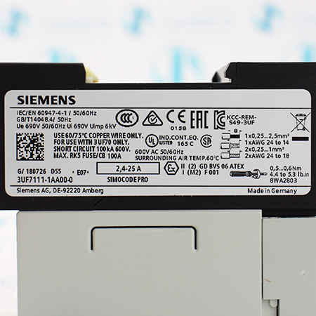 3UF7111-1AA00-0 Модуль измерения тока Siemens