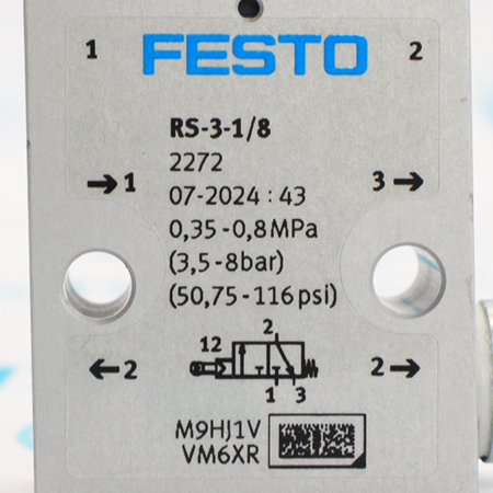 RS-3-1/8 Распределитель с роликовым рычагом Festo
