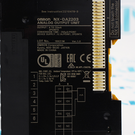 NX-DA2203 Модуль аналогового вывода Omron