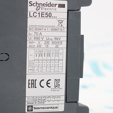 LC1E50M5 Контактор Schneider Electric