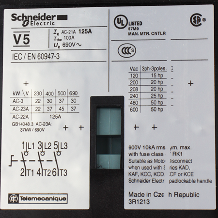 VCF5 Выключатель главный аварийный Schneider Electric