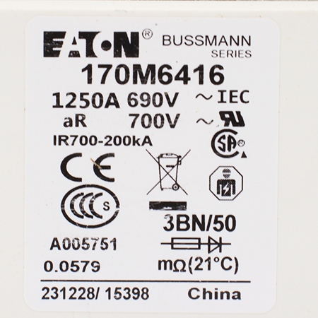 170M6416 Предохранитель Bussmann/Eaton