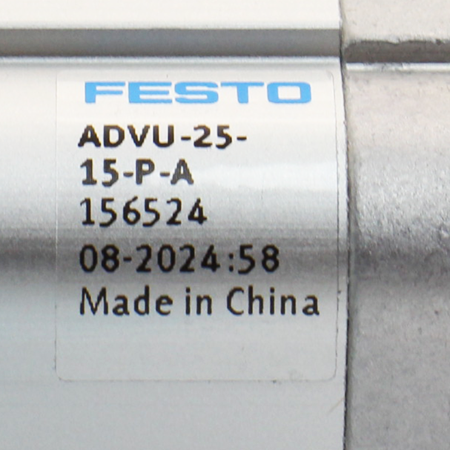 ADVU-25-15-P-A Пневмоцилиндр компактный Festo