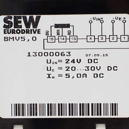 13000063 BMV 5.0 Блок управления тормозом Sew Eurodrive (б/у)