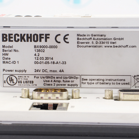 BX9000-0000 Контроллер Beckhoff