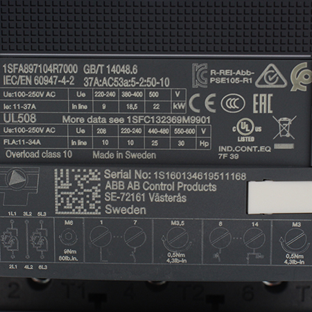 1SFA897104R7000 Устройство плавного пуска ABB
