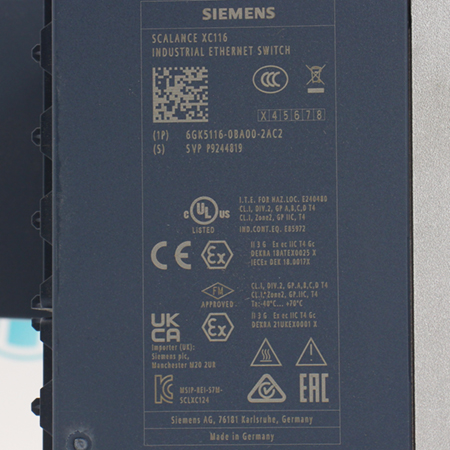 6GK5116-0BA00-2AC2 Коммутатор неуправляемый Siemens